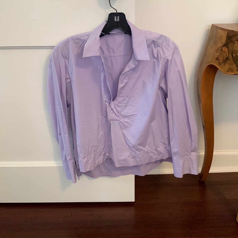 Zara lavender blouse